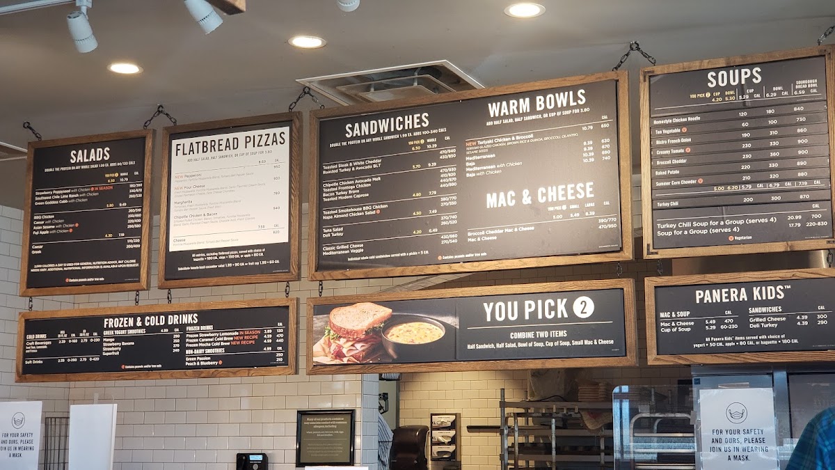 Panera Bread Photo Menu 4