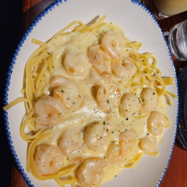 Shrimp Linguini Alfredo