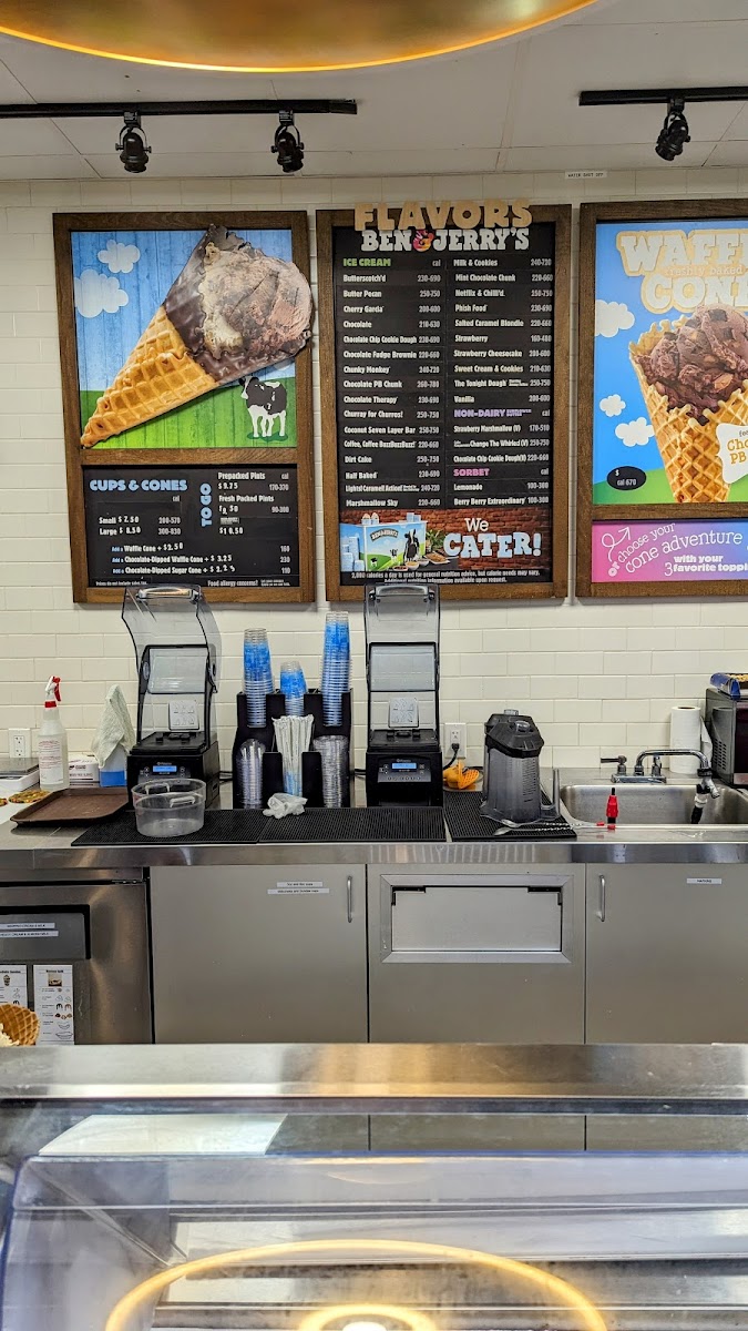 Ben & Jerry’s Photo Menu 1