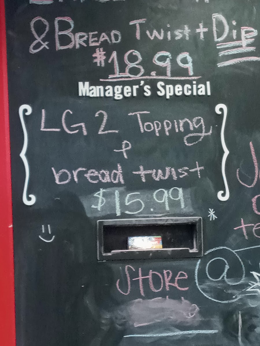 Domino's Pizza Photo Menu 2
