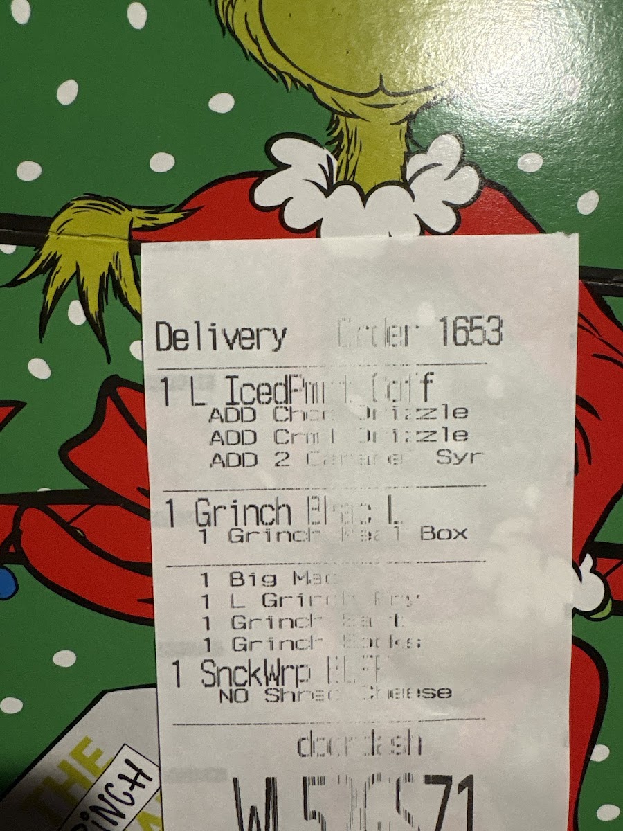 McDonald's Photo Menu 2