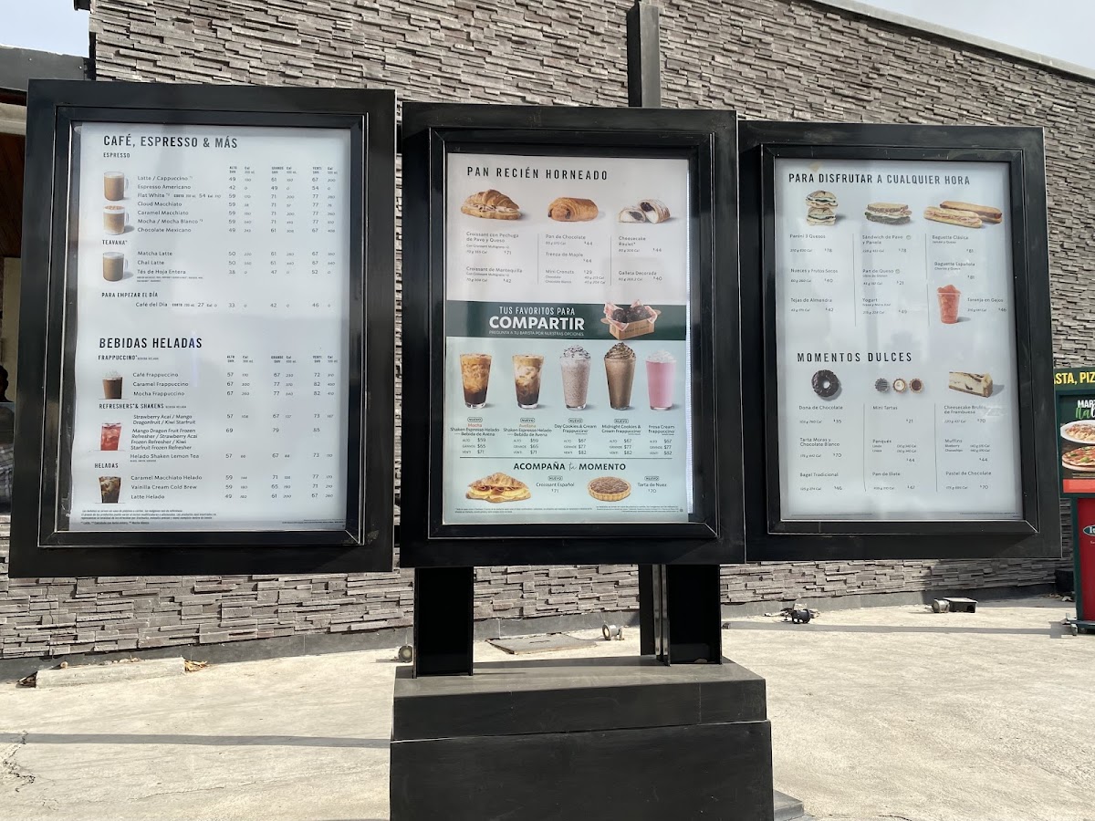 Starbucks Photo Menu 2