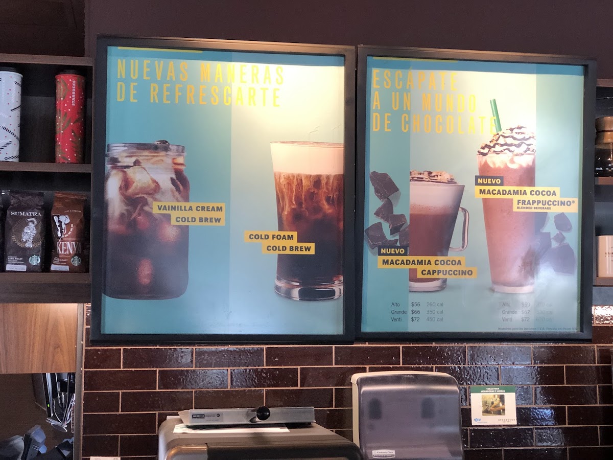 Starbucks Photo Menu 7