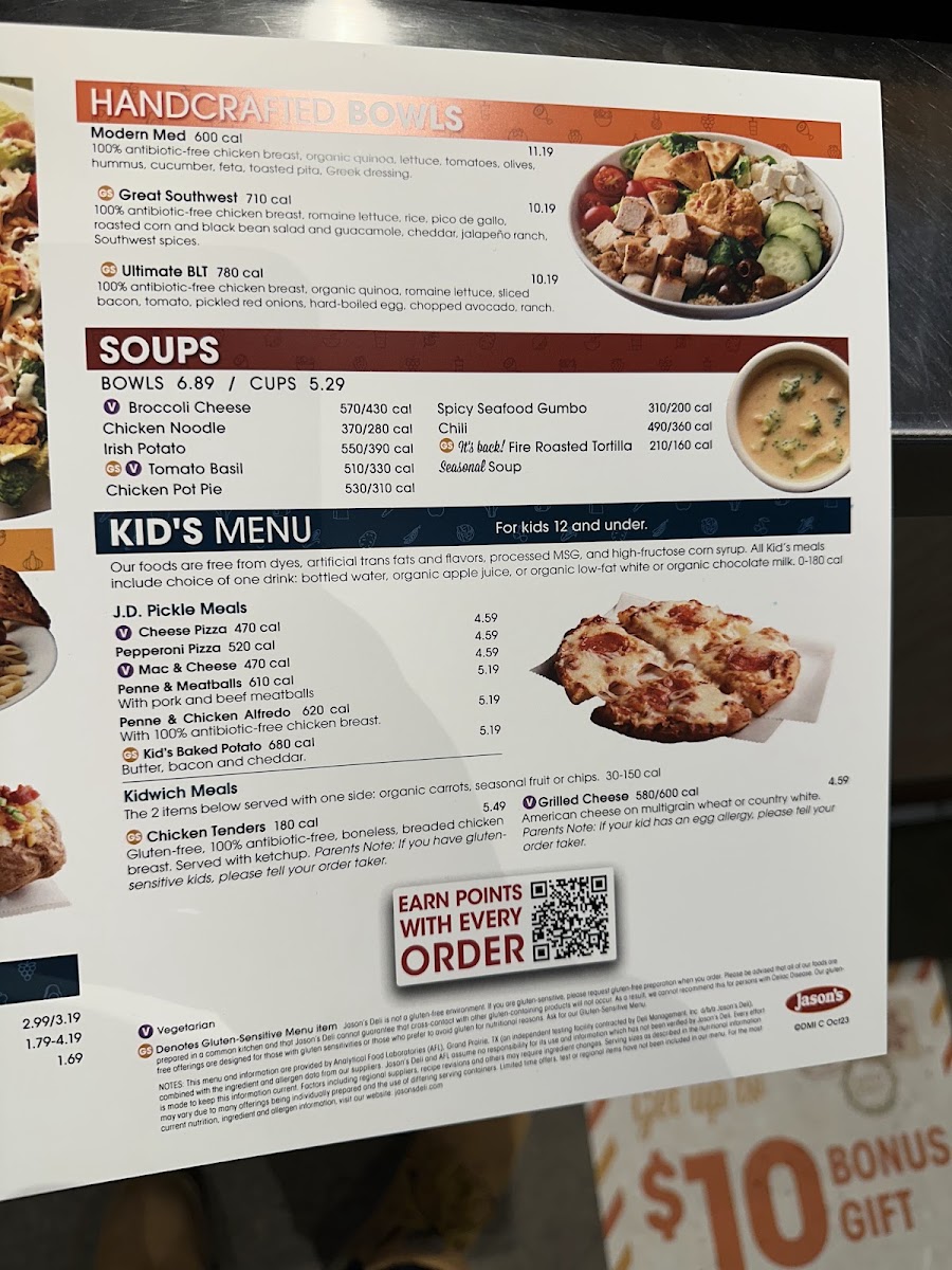 Jason's Deli Photo Menu 3