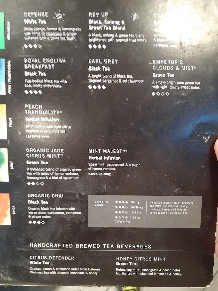 Starbucks Photo Menu 3