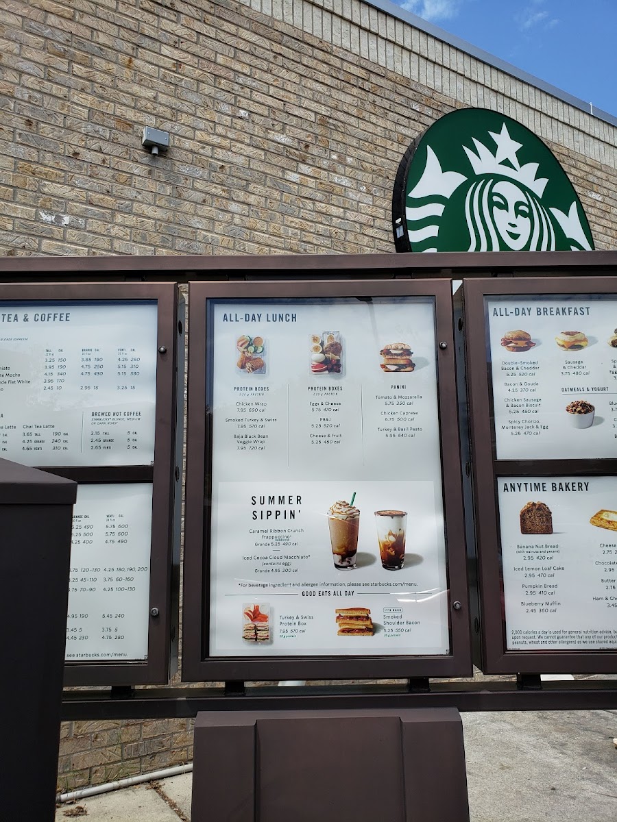 Starbucks Photo Menu 5