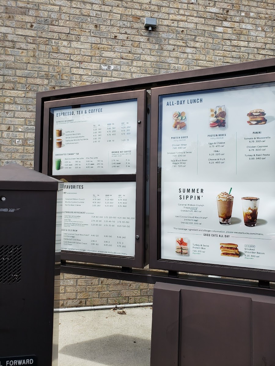 Starbucks Photo Menu 6