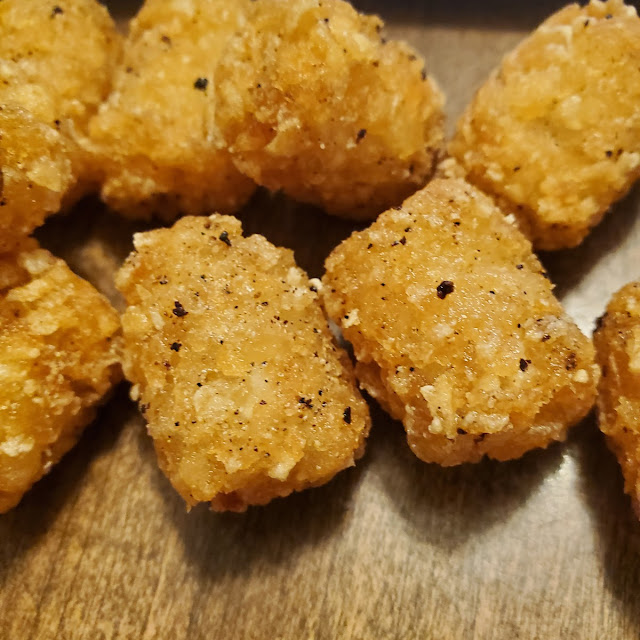 Nasty Tots with Burnt Chunks