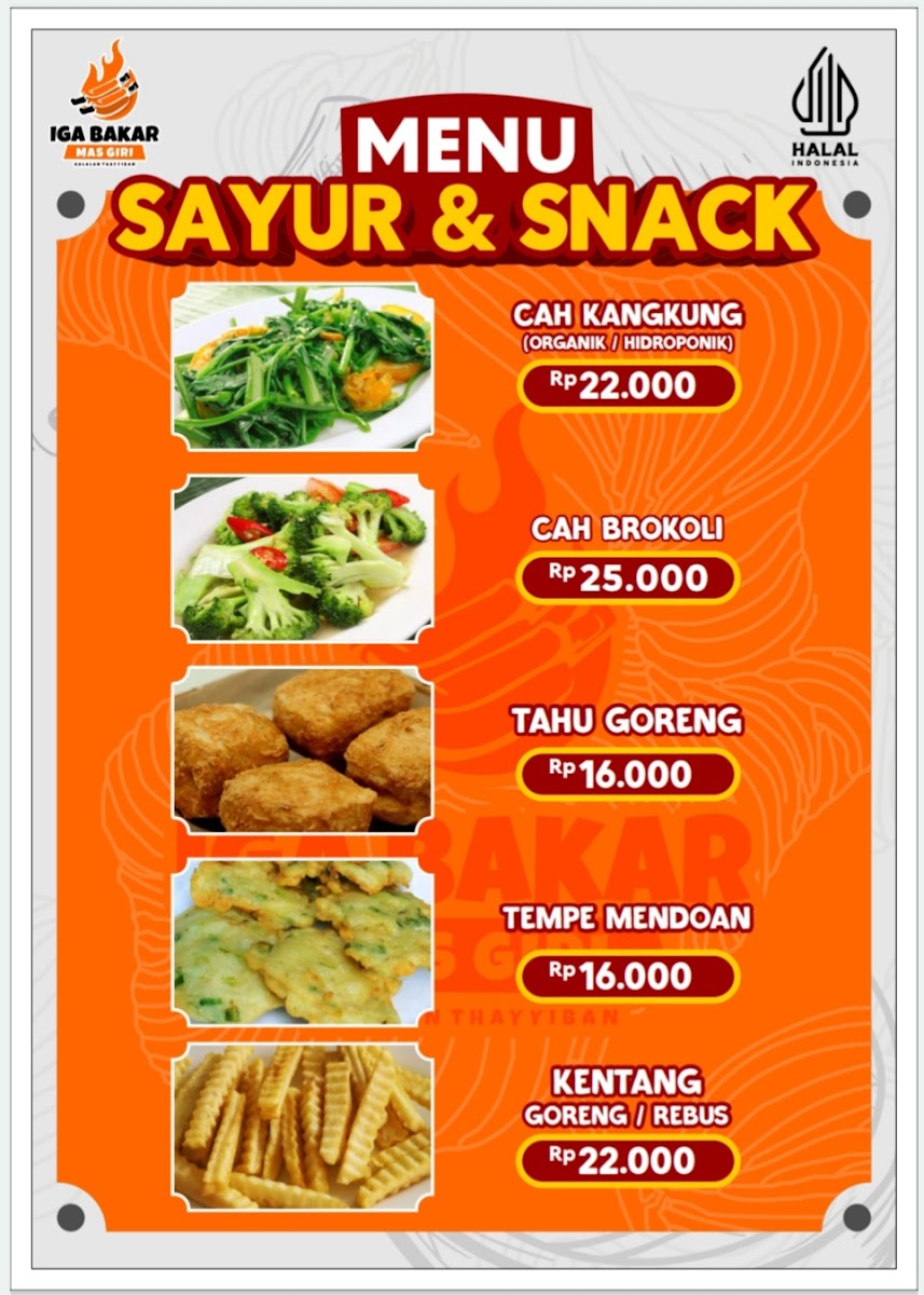Iga Bakar Mas Giri Photo Menu 3