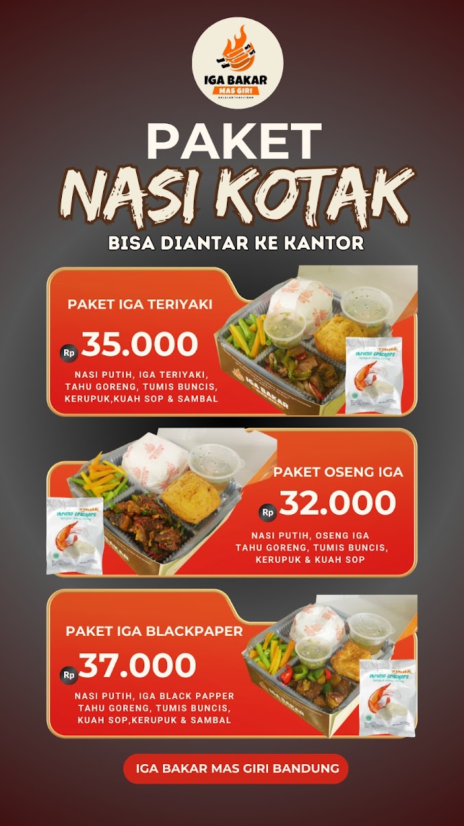 Iga Bakar Mas Giri Photo Menu 5