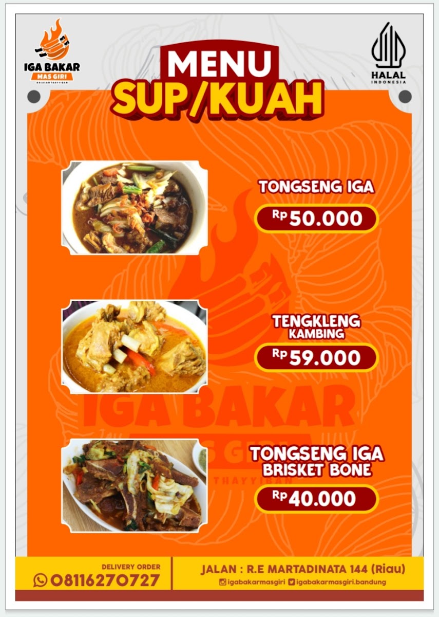 Iga Bakar Mas Giri Photo Menu 6