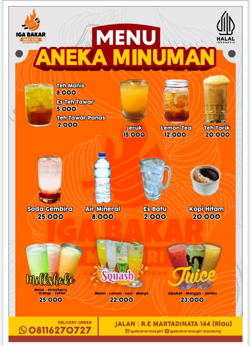 Iga Bakar Mas Giri Photo Menu 7