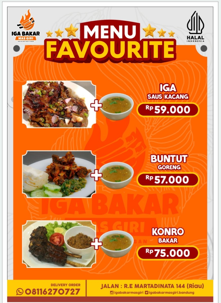 Iga Bakar Mas Giri Photo Menu 8