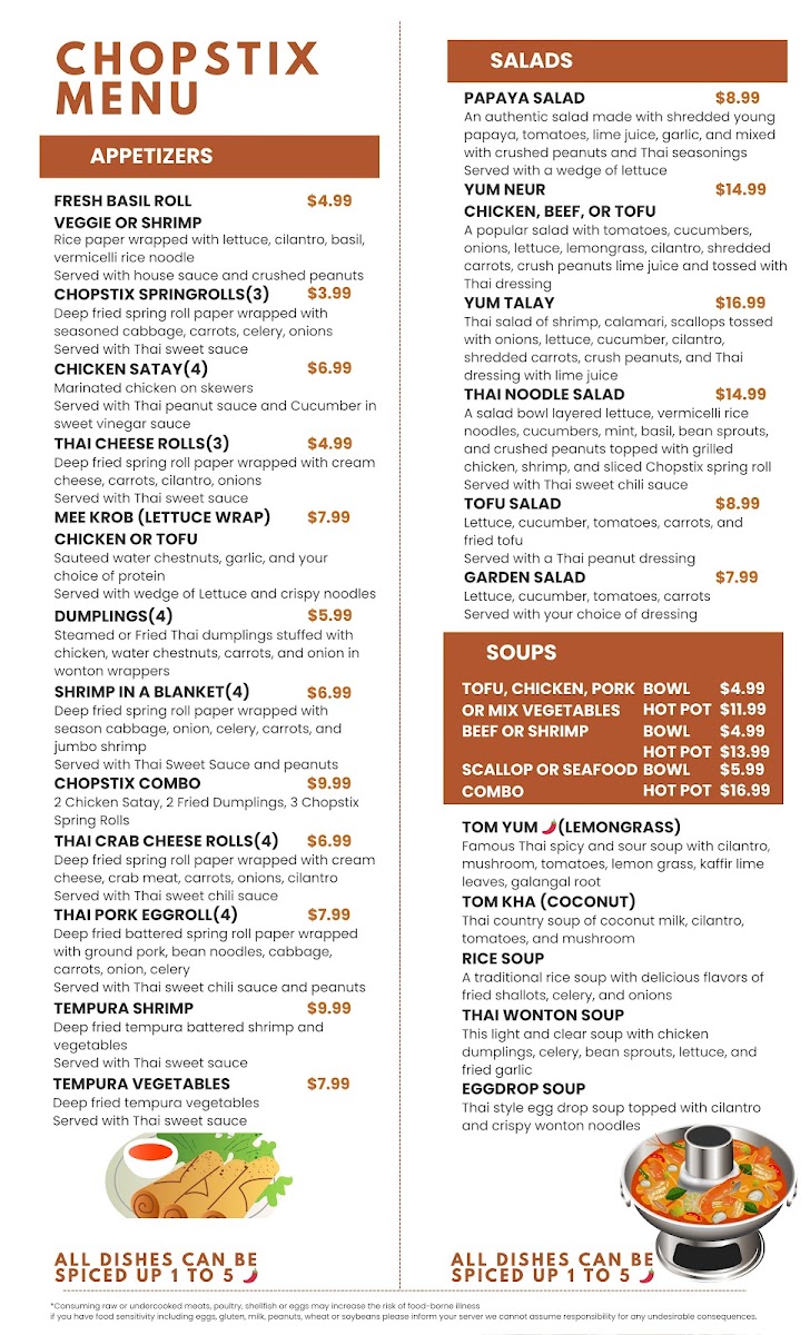 Chopstix Photo Menu 2