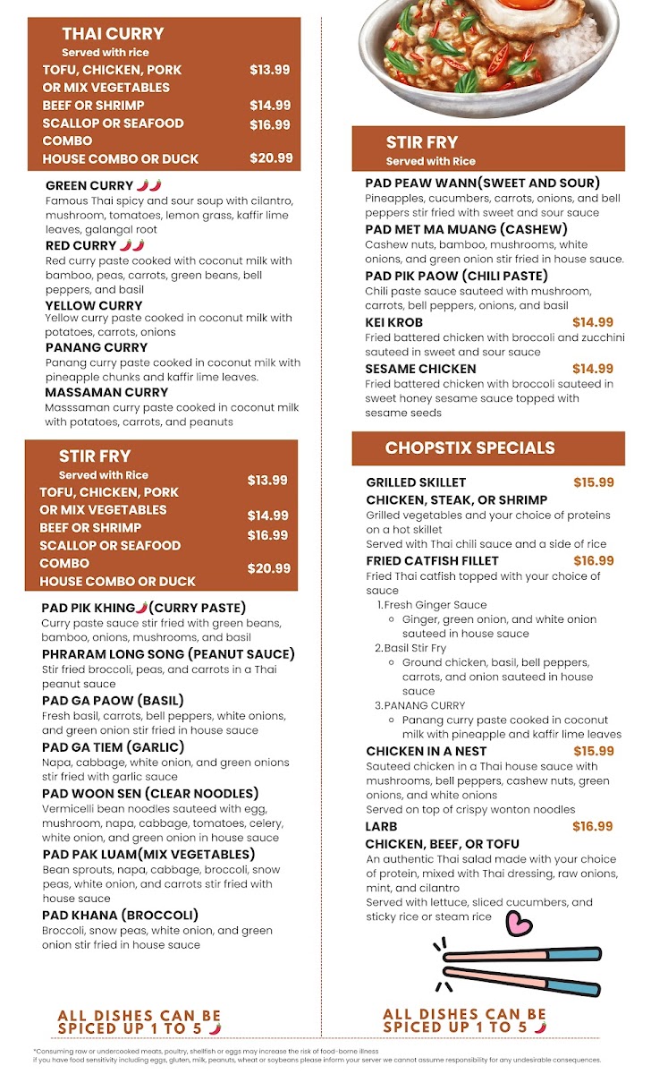 Chopstix Photo Menu 3