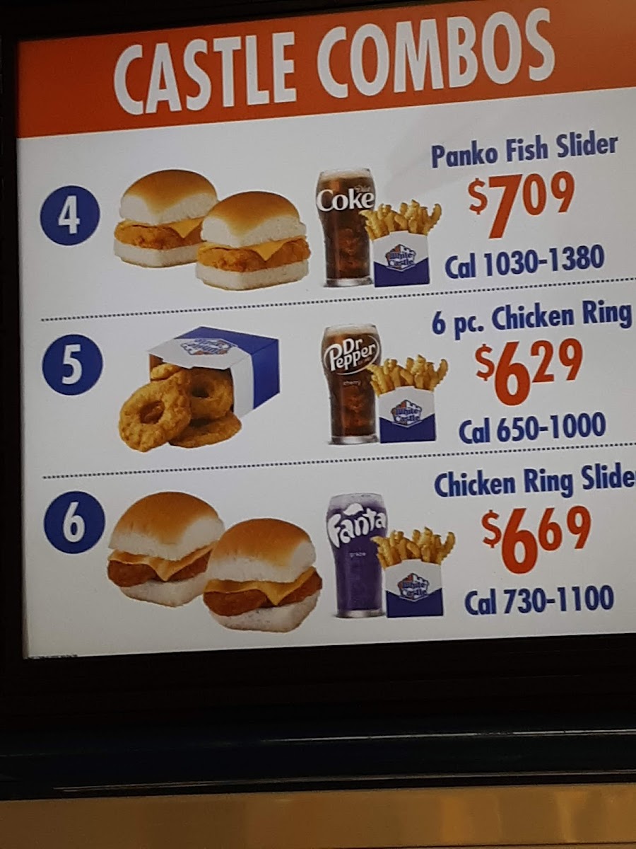 White Castle Photo Menu 5