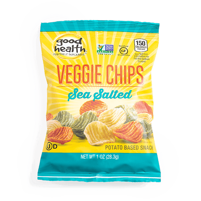 Good Health Veggie Chips 1oz Sea Salt