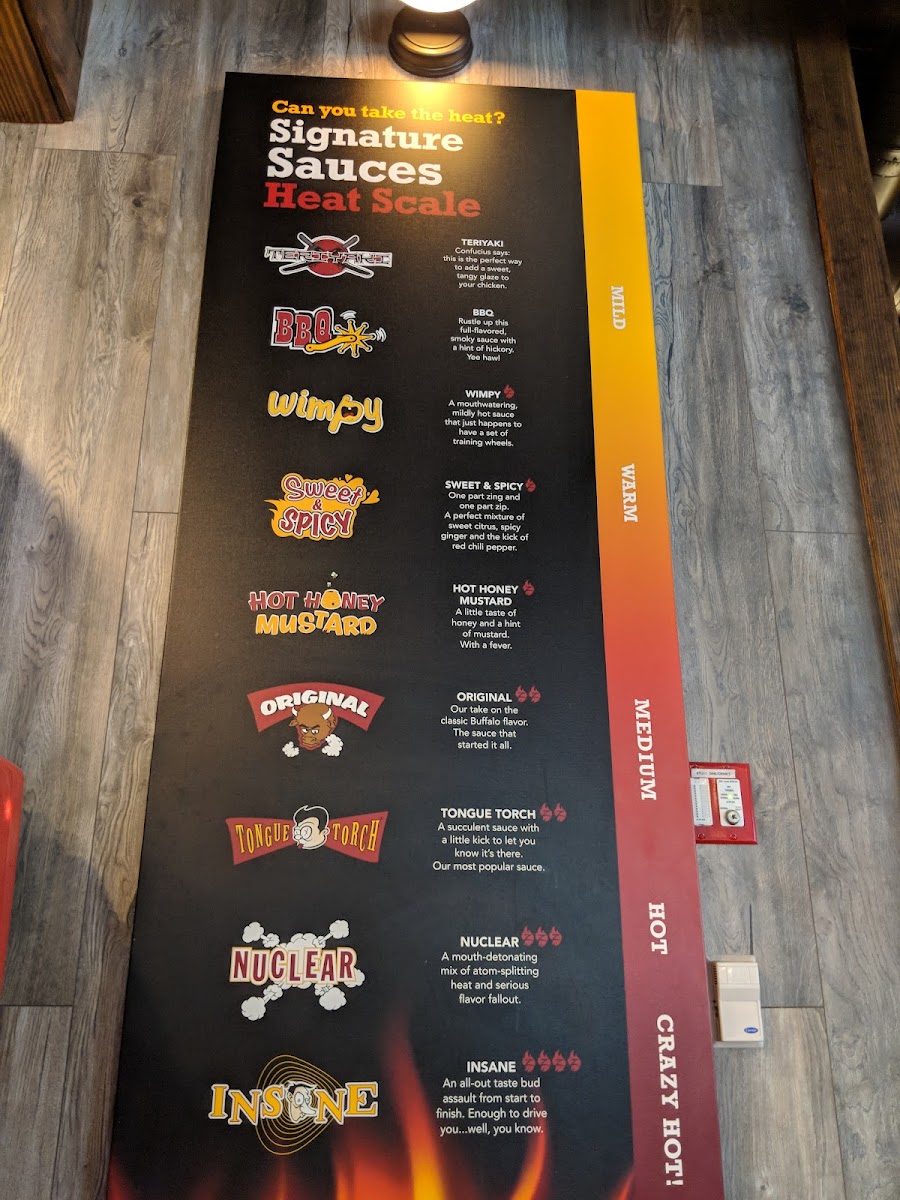 Zaxby's Chicken Fingers & Buffalo Wings Photo Menu 1