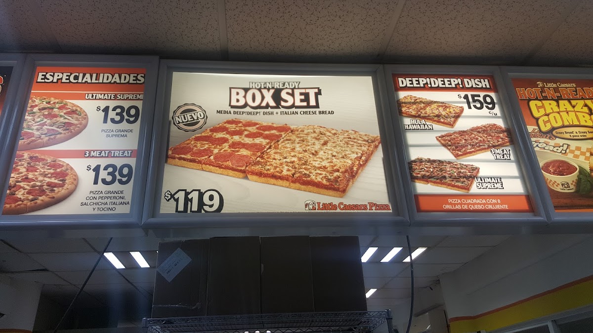 Little Caesars Pizza Photo Menu 3