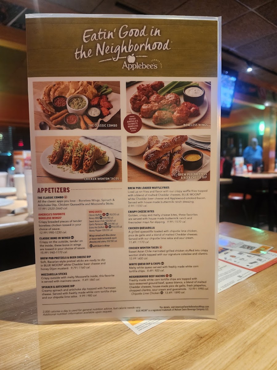 Applebee's Grill + Bar Photo Menu 1