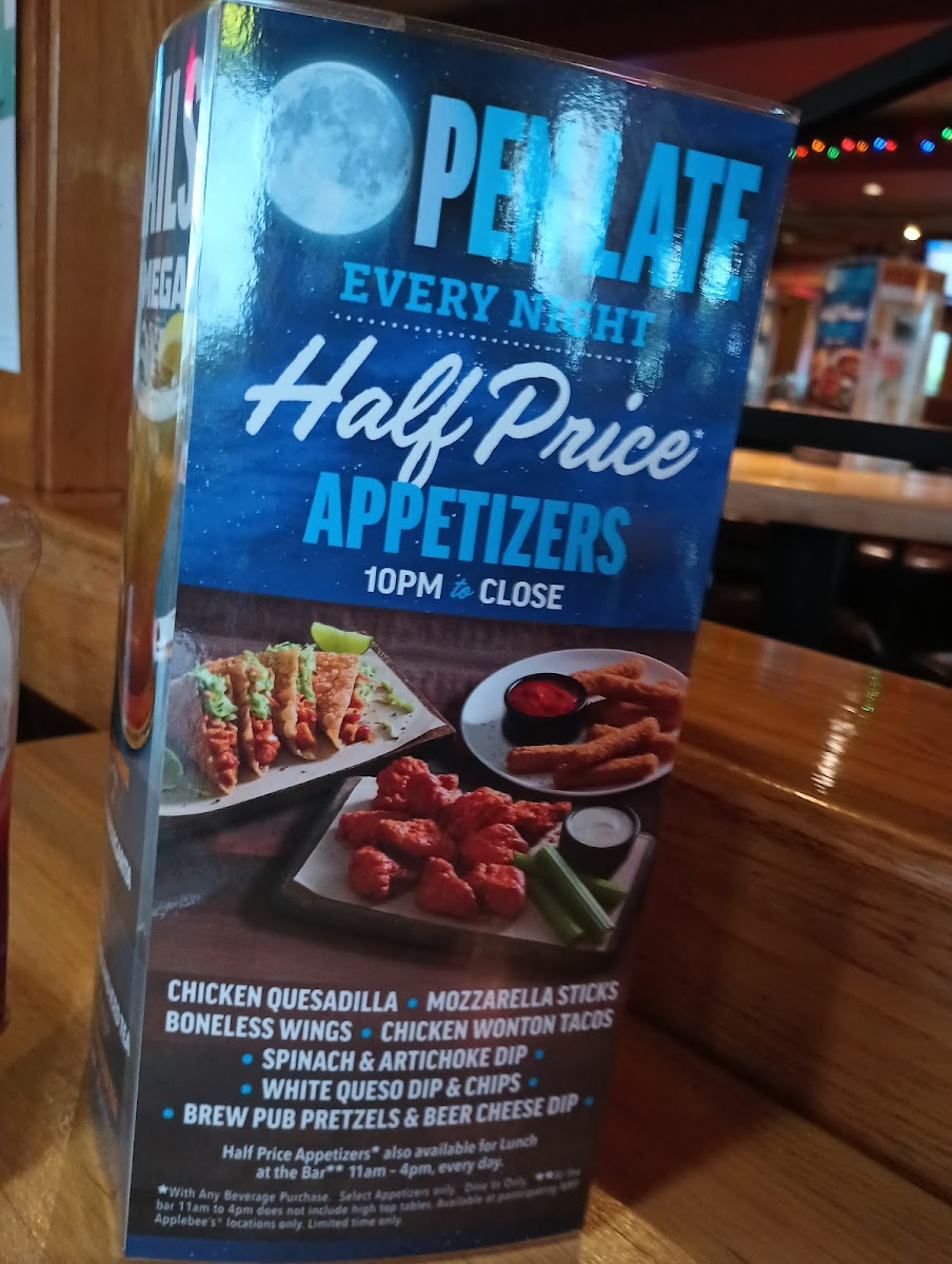 Applebee's Grill + Bar Photo Menu 4