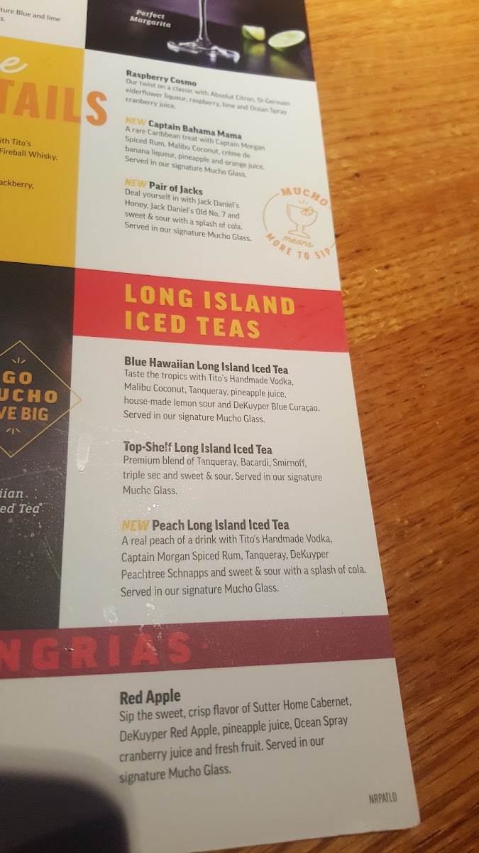 Applebee's Grill + Bar Photo Menu 5