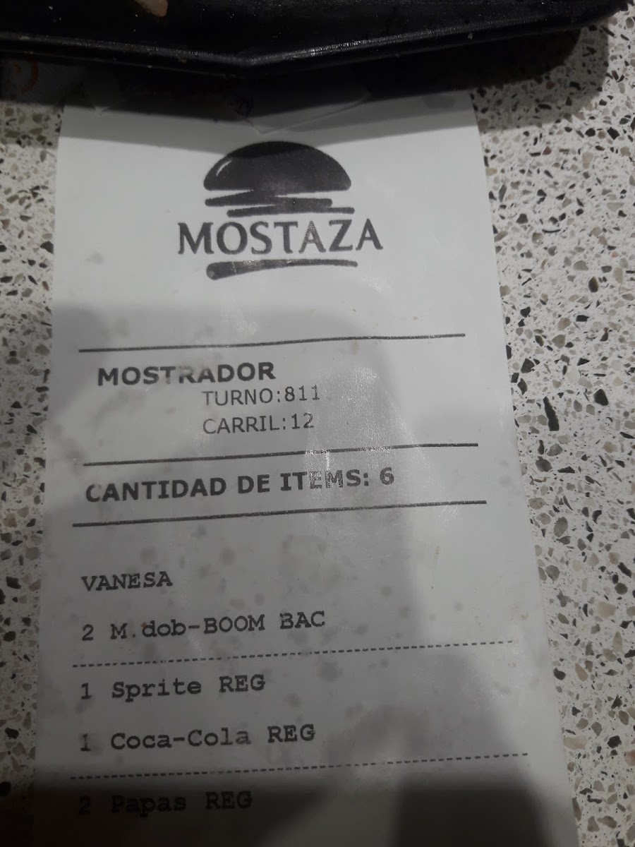 Mostaza Photo Menu 3