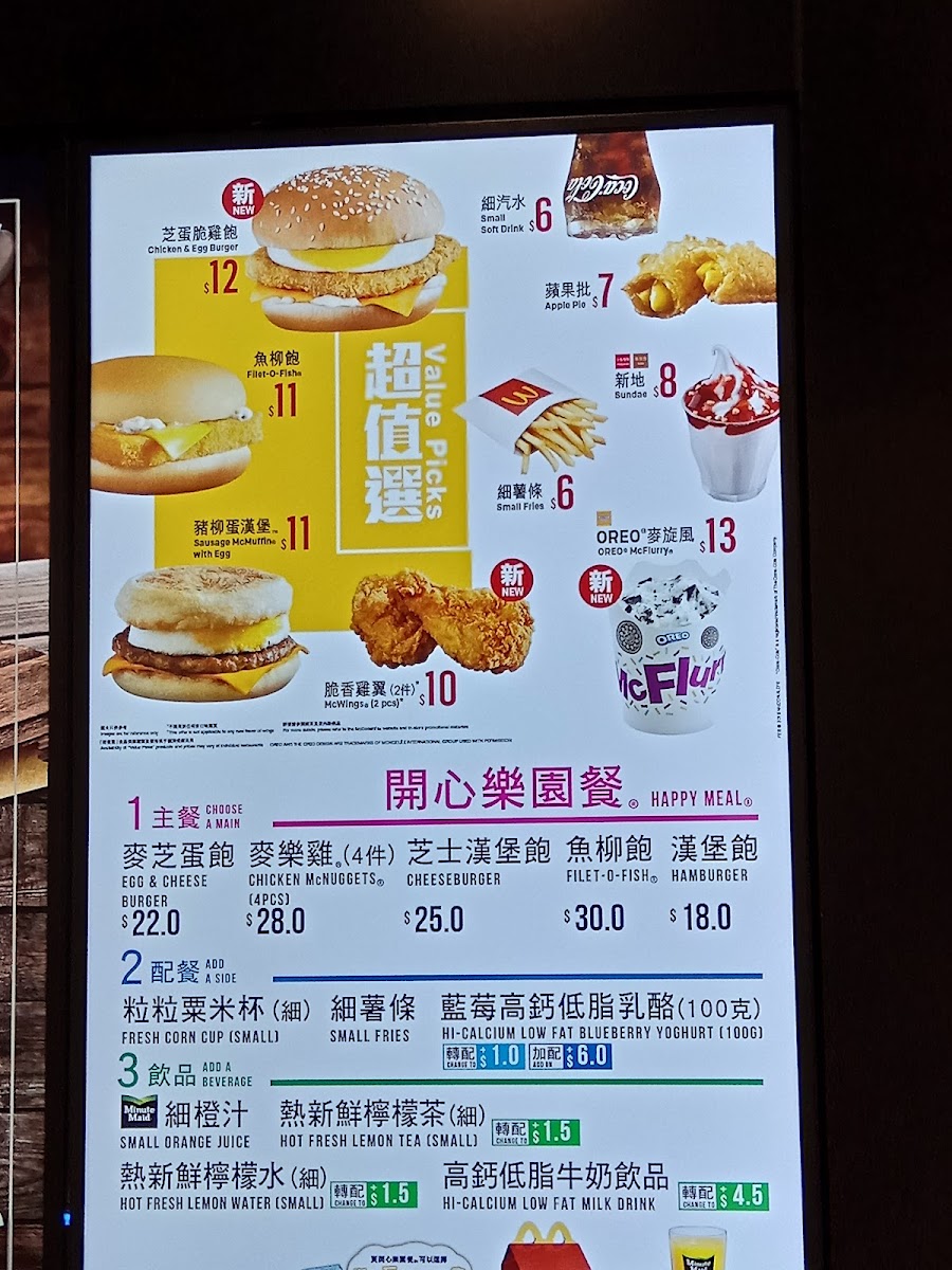 McDonald's Photo Menu 8