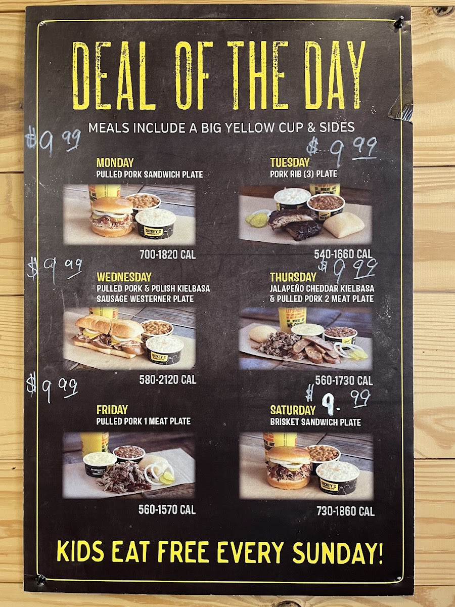 Dickey's Barbecue Pit Photo Menu 1
