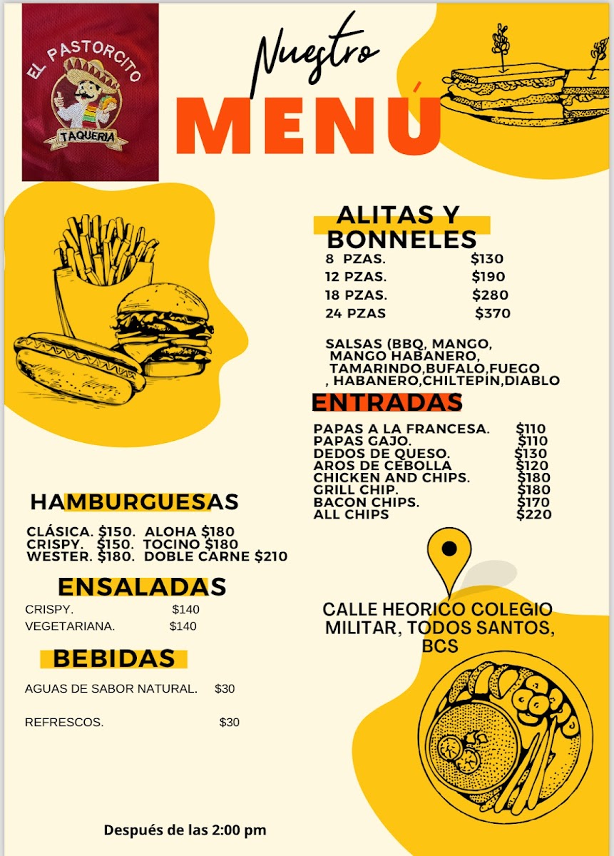 Taquería el pastorcito Photo Menu 1