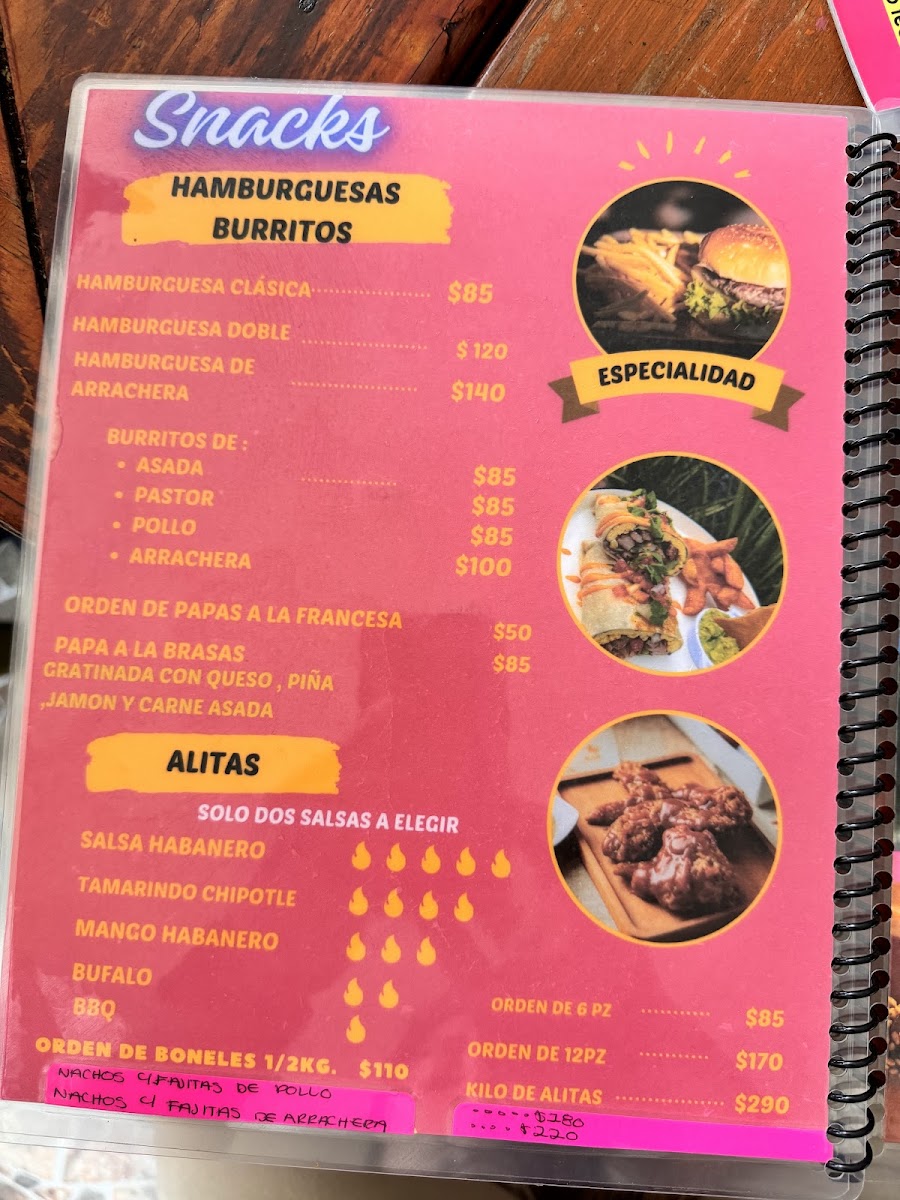 'La Malinche' Photo Menu 4