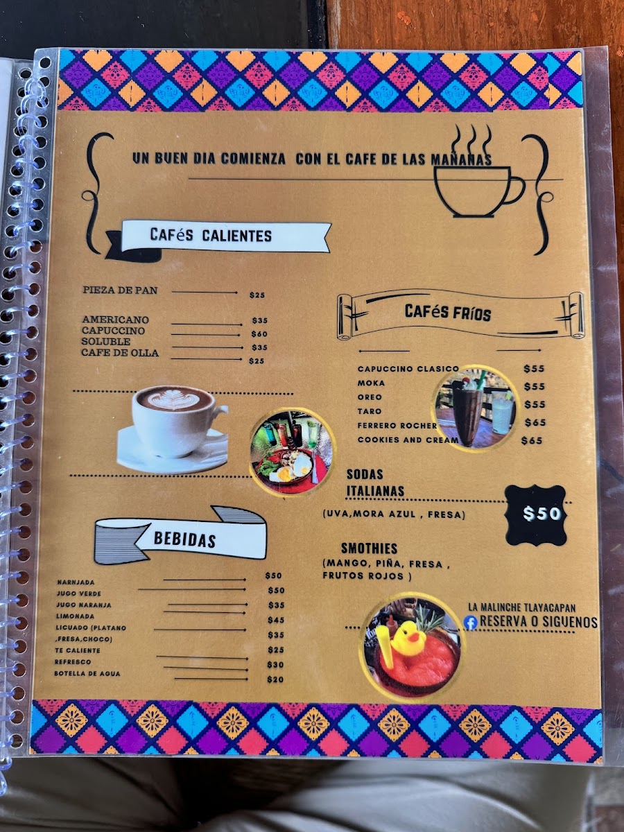 'La Malinche' Photo Menu 7