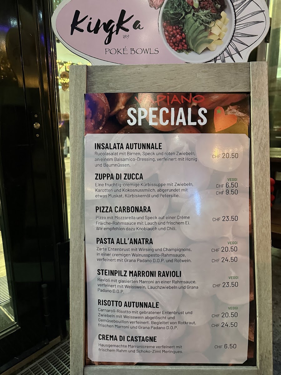 Vapiano Photo Menu 2