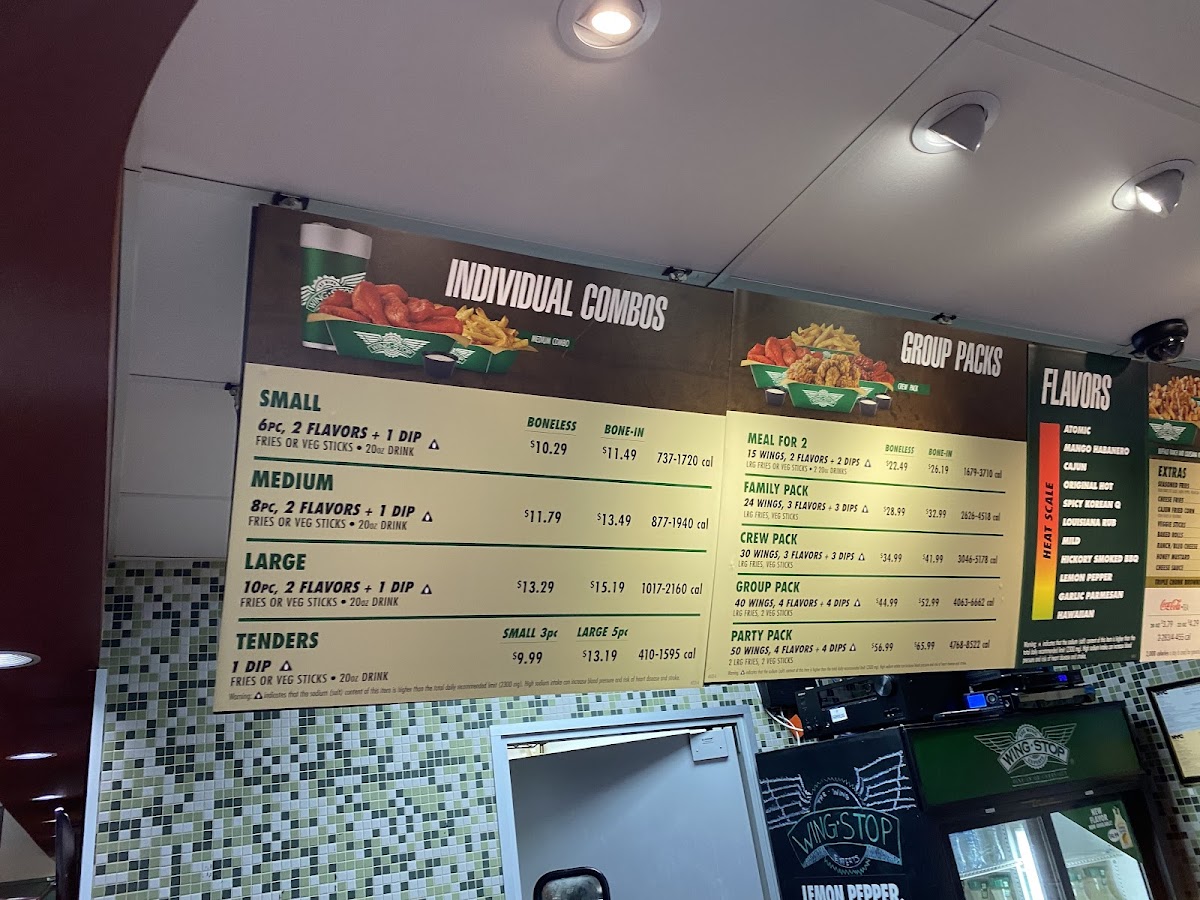 Wingstop Photo Menu 3