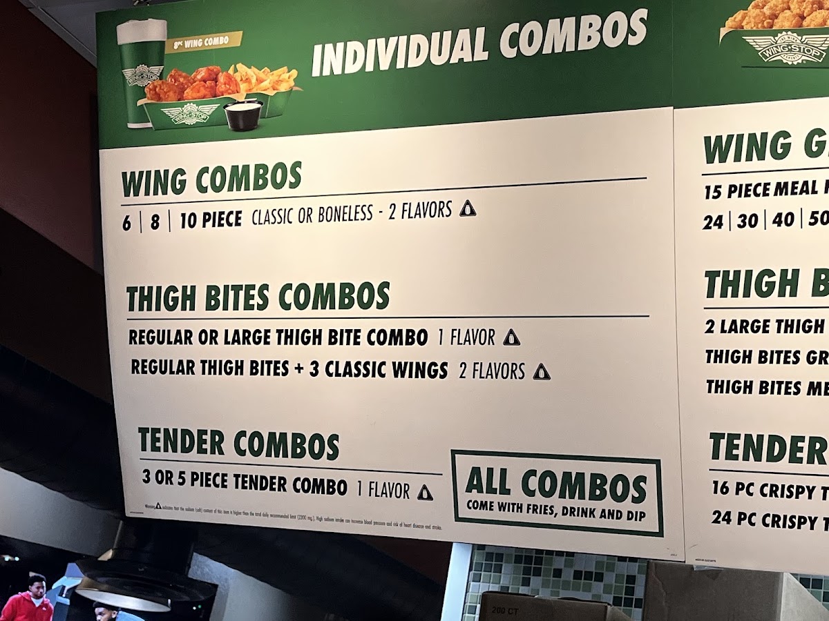 Wingstop Photo Menu 5