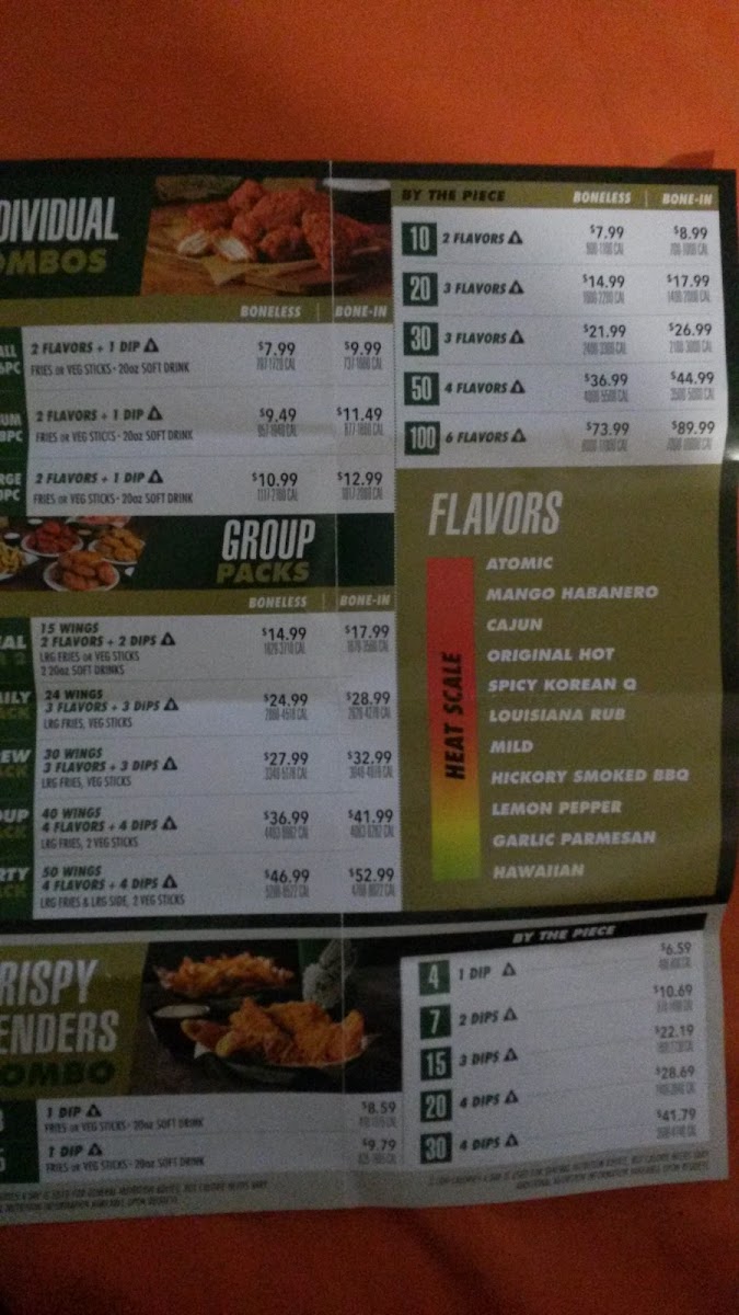 Wingstop Photo Menu 8