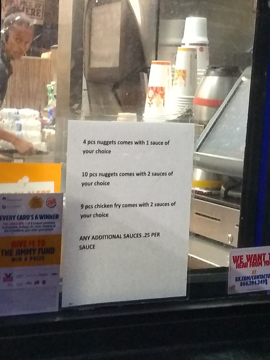 Burger King Photo Menu 1