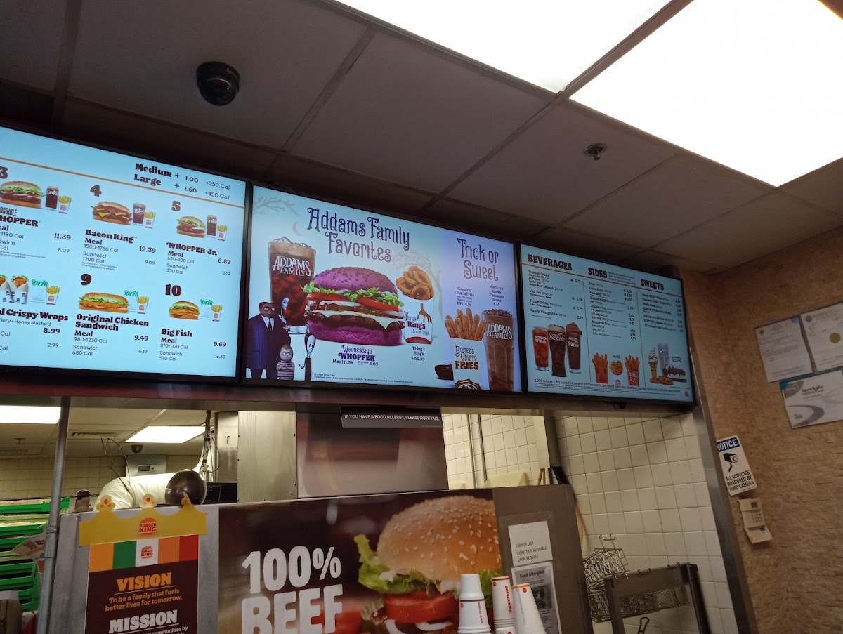 Burger King Photo Menu 3