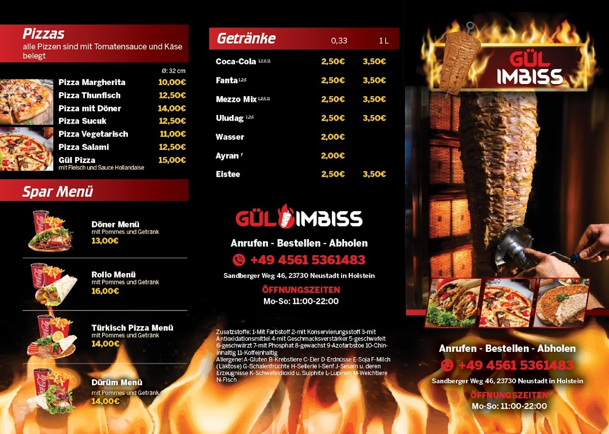 Gül Imbiss Photo Menu 4