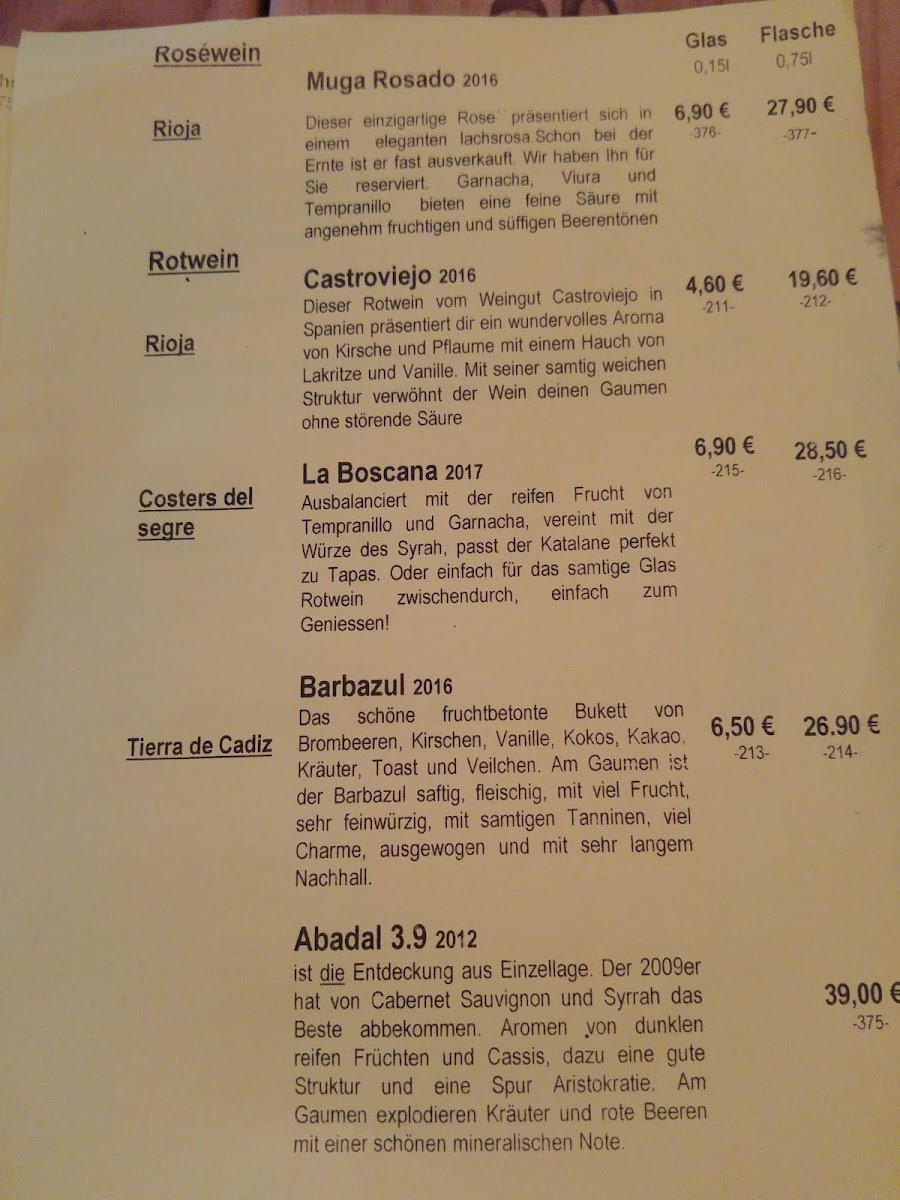 La Bodega Photo Menu 7