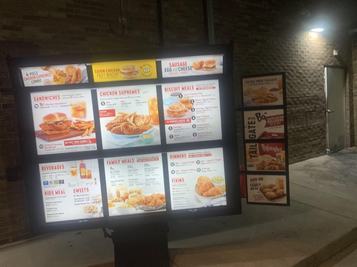 Bojangles Photo Menu 2