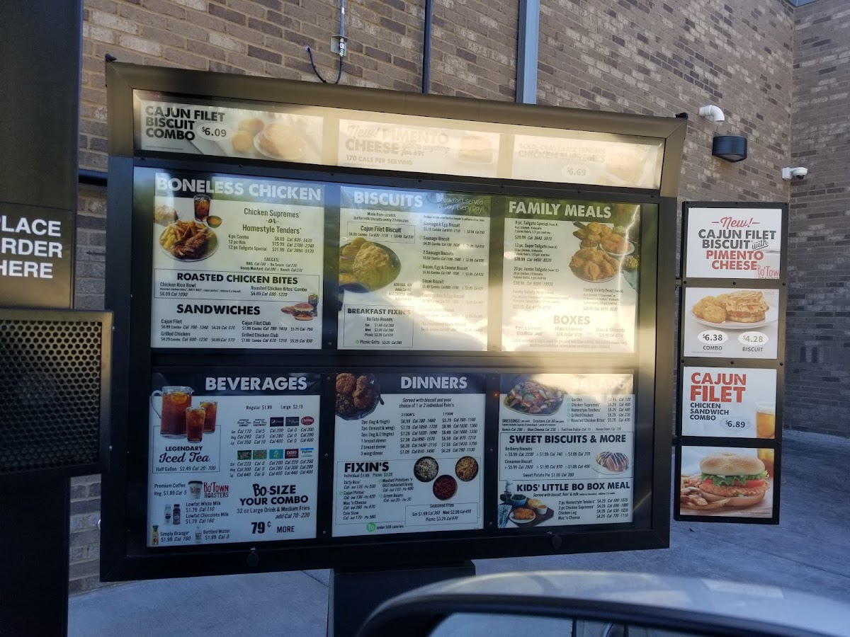 Bojangles Photo Menu 4