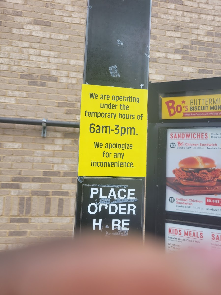 Bojangles Photo Menu 8