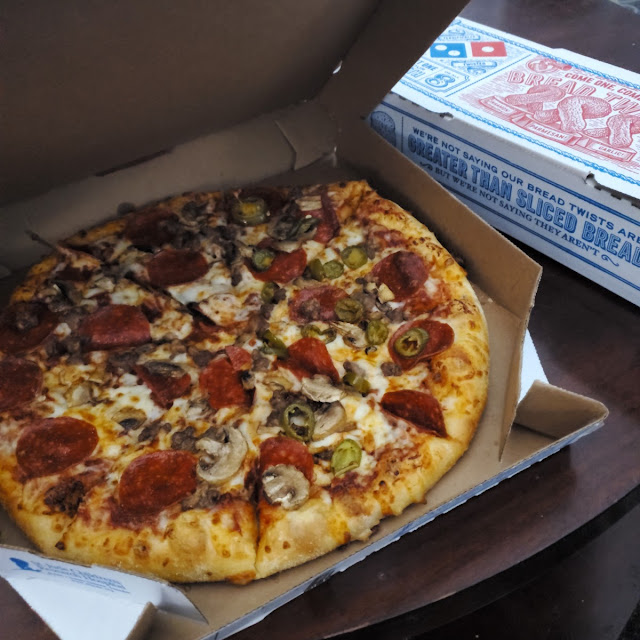 Hand Tossed Pepperoni Beef Jalapeno Pizza