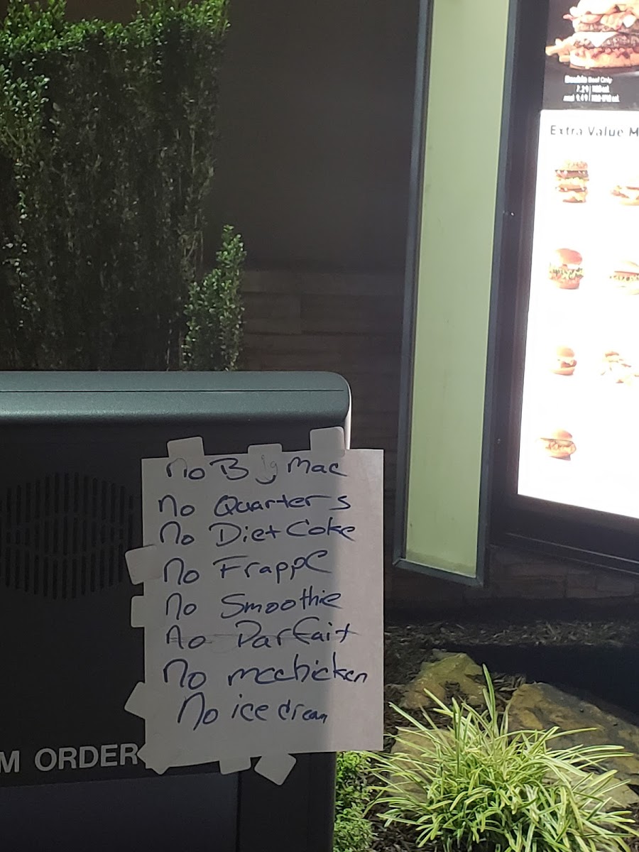 McDonald's Photo Menu 3