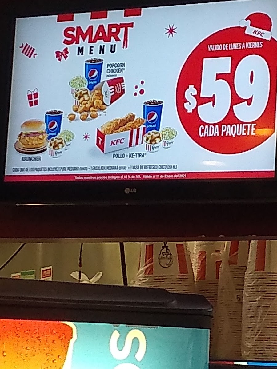 KFC Photo Menu 7