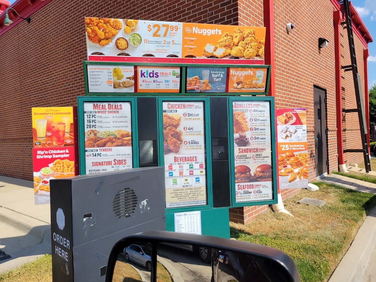 Popeyes Louisiana Kitchen Photo Menu 3