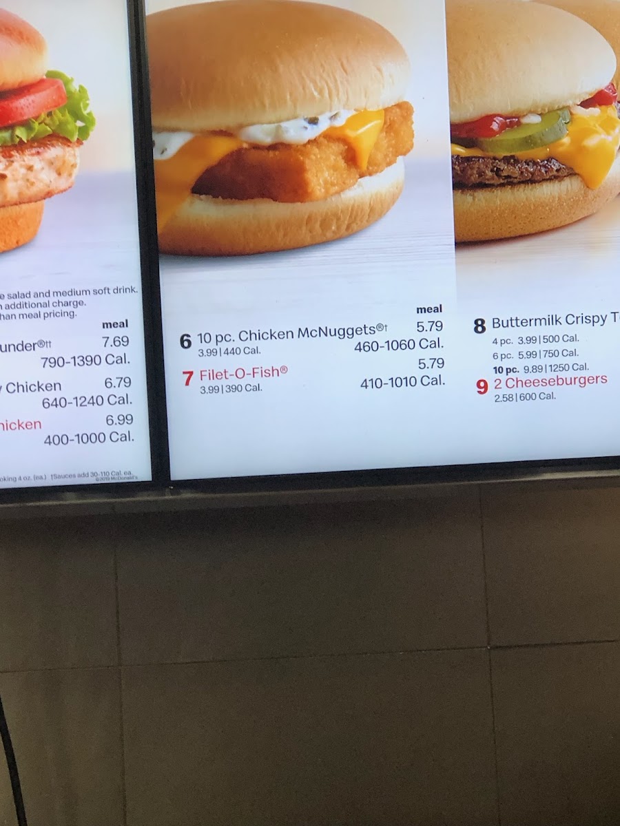 McDonald's Photo Menu 1