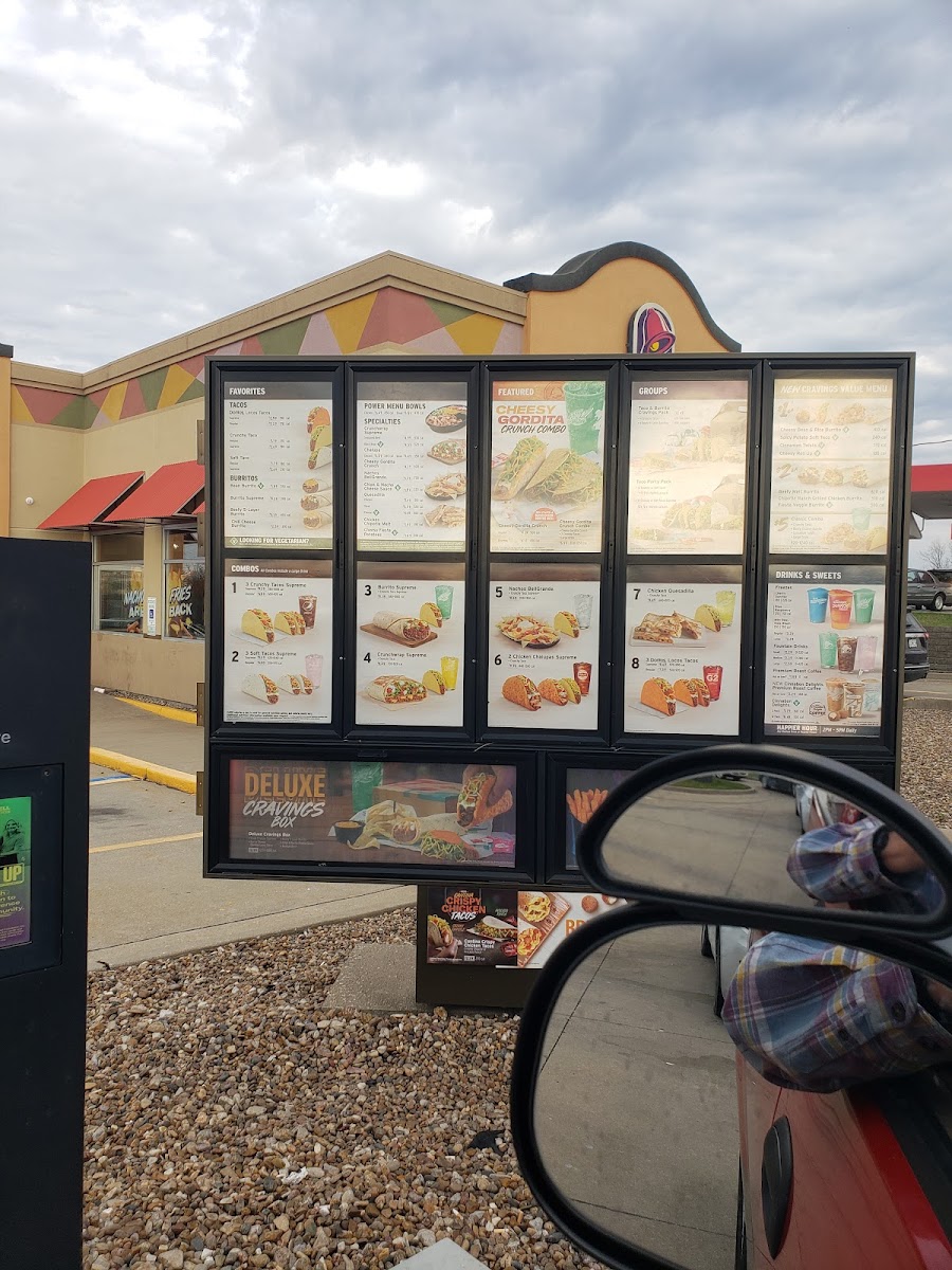 Taco Bell Photo Menu 1