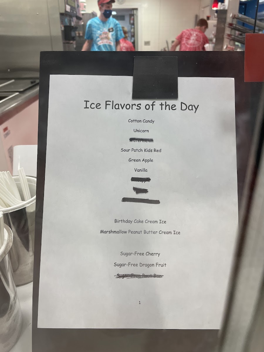 Rita's Italian Ice & Frozen Custard Photo Menu 3